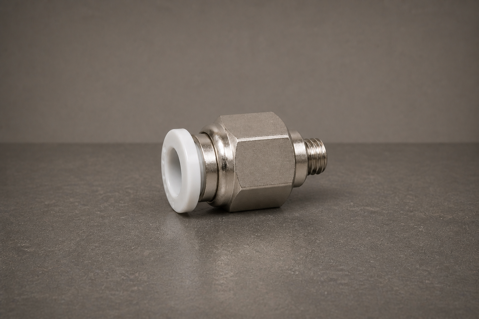 BPC Metal male straight connector